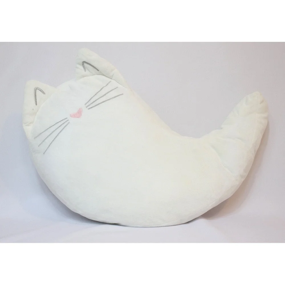 The Big One Black White Cat Throw Pillows Plush Yin and‎ Yang